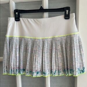 Lucky In Love Tennis Skirt Skort Pickleball Golf Size Medium 8-10